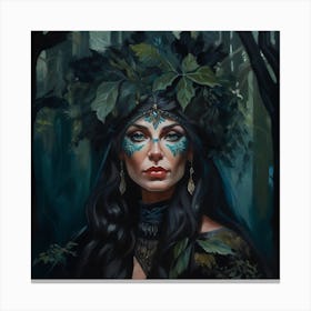 Elven Woman Canvas Print