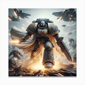 Warhammer 40k 5 Canvas Print