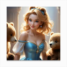 Cinderella 183 Canvas Print