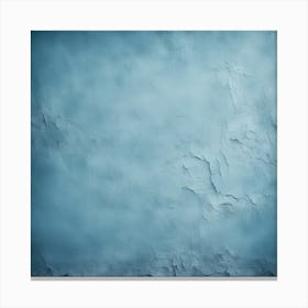 Beautiful Abstract Grungy Blue Stucco Wall Background In Cold Mood Blue Color Concept Background Wit 1423960091 Canvas Print