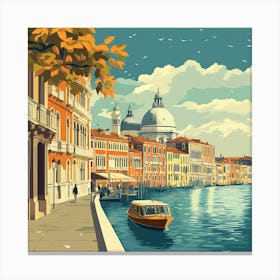 Venice, Italy Art Canvas Print