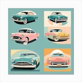 Vintage Cars 2 Canvas Print
