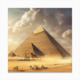 276190 The Pyramids Of Egypt Xl 1024 V1 0 Canvas Print
