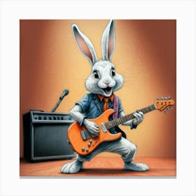 Bunny Rocker 10 Canvas Print