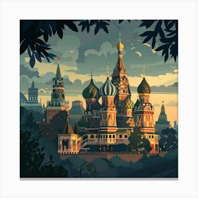 Moscow Canvas Print