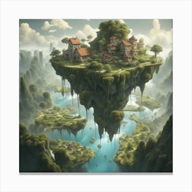 Fantasy Island Canvas Print