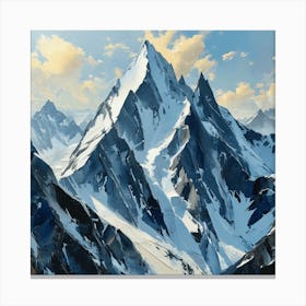 Mountain Range Canvas Print