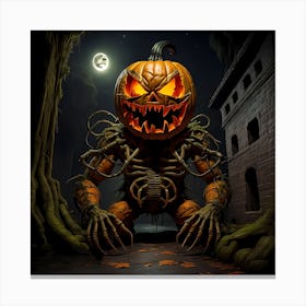 Pumpkin Pete Canvas Print