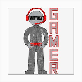 Gamer Boys Gift For The Best Video Game Player Canvas Print