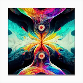 Symmetric Psychology Canvas Print