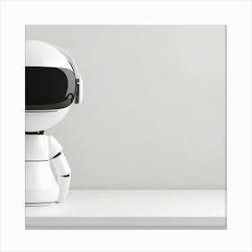 Robot Stock Videos & Royalty-Free Footage 1 Canvas Print