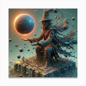 Wizard Of The Universe Canvas Print