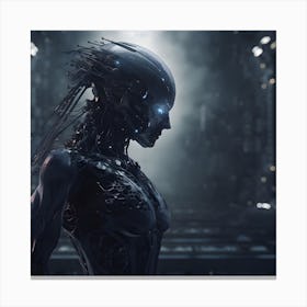 Cyborg Canvas Print