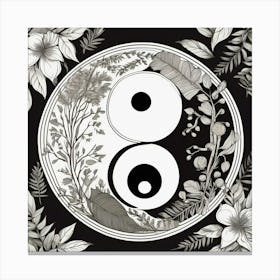 Yin Yang 1 Canvas Print