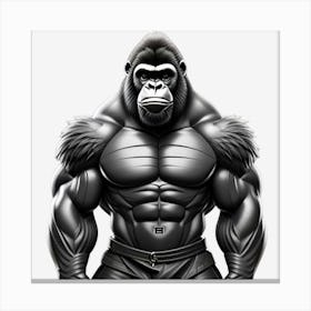 Gorilla 3 Canvas Print