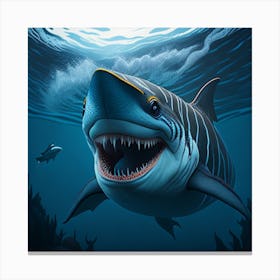 Tiger Shark Canvas Print