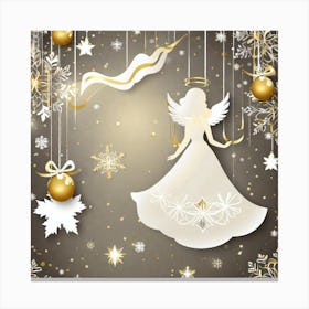 Christmas Angel 2 Canvas Print