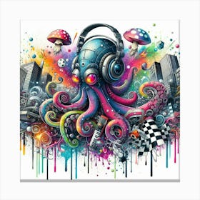 Octopus 28 Canvas Print