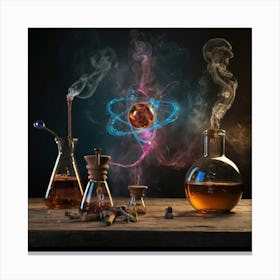 Chemistry Lab Canvas Print