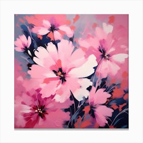 Pink Flowers Canvas Print