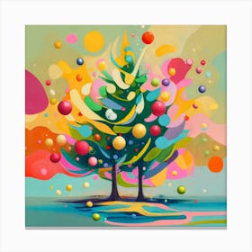 Christmas Tree Canvas Print