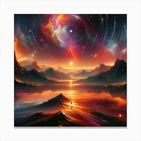 Astral Aura 7 Canvas Print