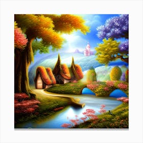 Fairytale Landscape 3 Canvas Print