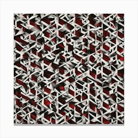 Abstract Geometric Pattern 7 Canvas Print