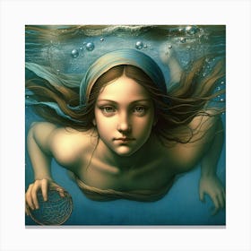 Mermaid 9 Canvas Print