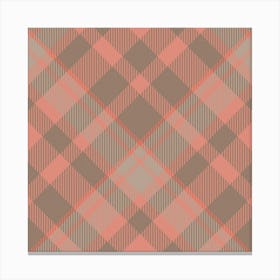 Tartan Scotland Seamless Plaid Pattern Vintage Check Color Square Geometric Texture Canvas Print