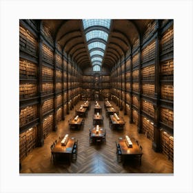 Library 3 Canvas Print