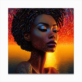 Afrofuturism 93 Canvas Print