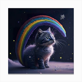 Cat Galaxy (11) Canvas Print