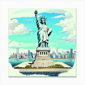 Statue Of Liberty 4 Canvas Print