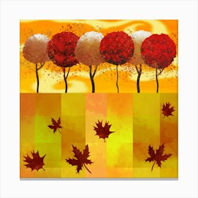 October Canvas Print