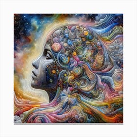 Psychedelic Painting 1 Canvas Print