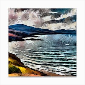 Scottish Highlands Seaside Series 6 Canvas Print