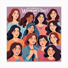 Women'S Day Canvas Print