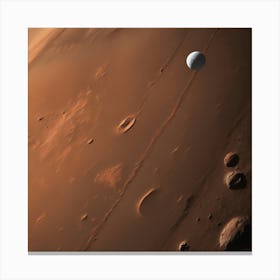 Mars - Mars Stock Videos & Royalty-Free Footage 1 Canvas Print