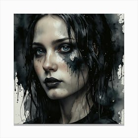 Dark Beauty Canvas Print