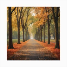 Autumn Day Canvas Print