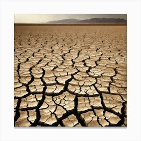 Arid Desert Canvas Print