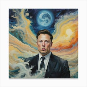 Elon Musk Canvas Print