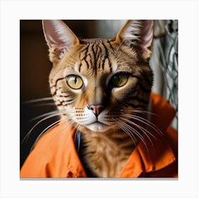 Bengal Cat 1 Canvas Print