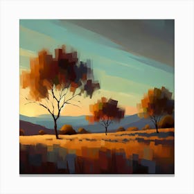 Landscape Painting 143 Canvas Print