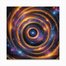 Alien Wormhole 2 Canvas Print