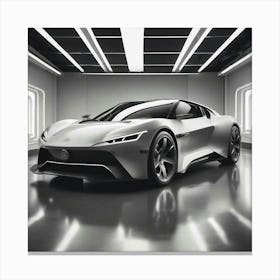 Concept Car 5 Canvas Print