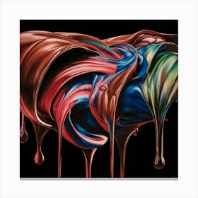 Heart Of Chocolate Canvas Print