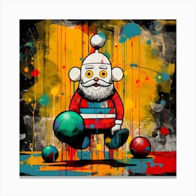 Santa Claus 20 Canvas Print
