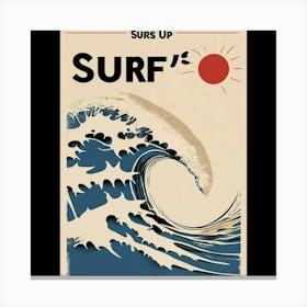 Surf Up Canvas Print